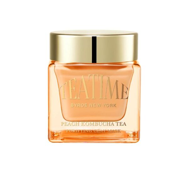 BYROE - Peach Kombucha Tea Purifying Clay Mask - Brand New! - Picture 1 of 6